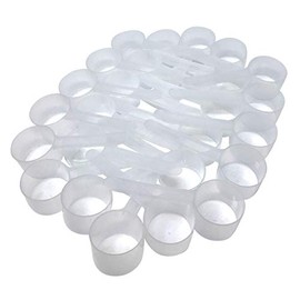 39 mL (8 Teaspoon | 1.32 Oz. | 2.63 Tablespoon) Long Handle Scoop for Measuring Coffee, Pet Food, Grains, Protein, Spices and Other Dry Goods (Pack of 100)