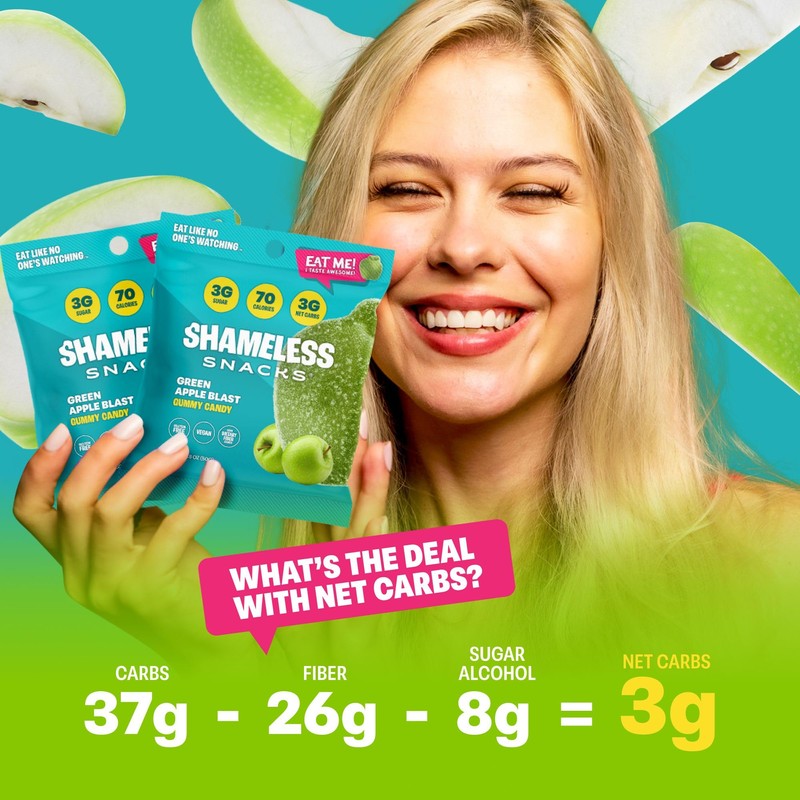 Shameless Snacks - Healthy Low Calorie Snacks, Low Carb Keto