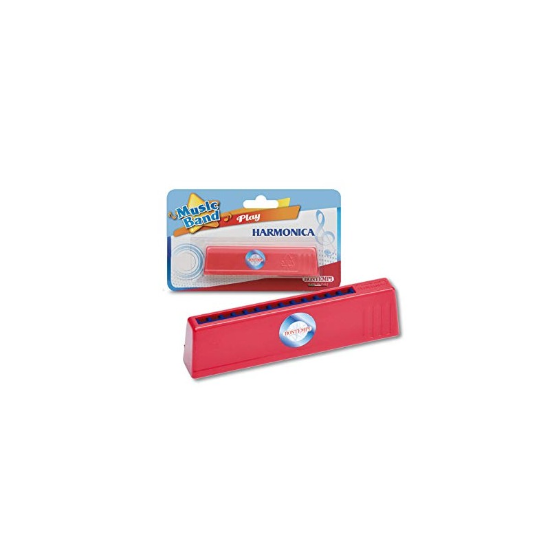 Bontempi 30 1332 Harmonica, Red