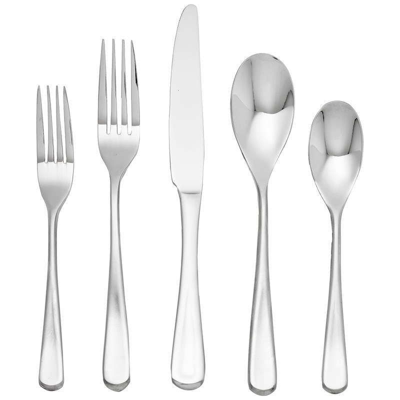 Mikasa Philo 20-Piece Stainless Steel Flatware Set, Service for 4