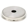 Round Hygrometer, Portable Exquisite Hygrometer, for Guitar Violin(Silver, 12)
