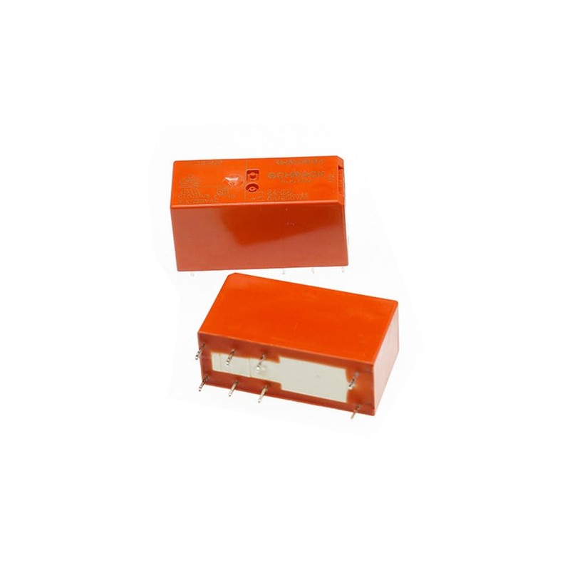 2PCS RT424024 24VDC 8Pins DPDT 8A 24V Power PCB Relay