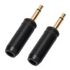 3.5mm Repair Plug Solder Type Gold Plated Replacement Mono Male