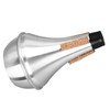 Trumpet Practice Mute Lightweight Aluminum Alloy Soft Cork Noise Reduction