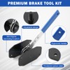 Brake Caliper Compression Tool,360° Adjustable Caliper Piston Compressor Tool,for Single/Twin/Quad