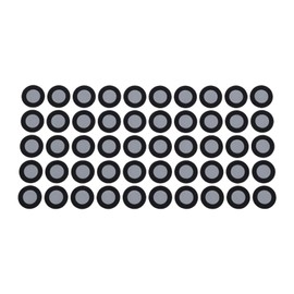 Briny River 500x 3D Scanning Marker Dots Stickers 6mm ID 10mm OD Reflective Points for 3D Scanners