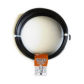 303106 OWL Aluminum Color Wire Brown 10.6 oz (300 g) x 3.5mm