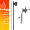 Skeleteen Viking Medieval Costume Axe - Grim Reaper Executioner Fake