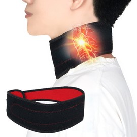 sapolus Neck Support Sports Cervical Spine Fixed Protection Neck Support Magnetic Corset Thin Neck