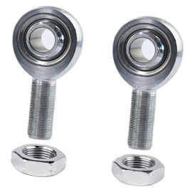 GaiRen 5/8” Heim Joints Rod End, JMX Series 3-Piece Heavy Duty .625" Chromoly Joints Panhard Rod End Kit with Jam Nuts