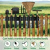 8-Tool Shovel Holder for Truck, Heavy Duty Metal Rack for
