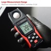 Digital Illuminometer 200000LX High Accuracy Light Meter Automatic Power Off