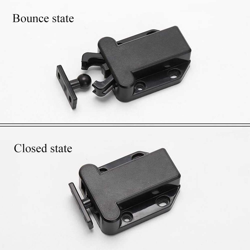 LanYing Pack of 8 Door Latch with Touch Release Push