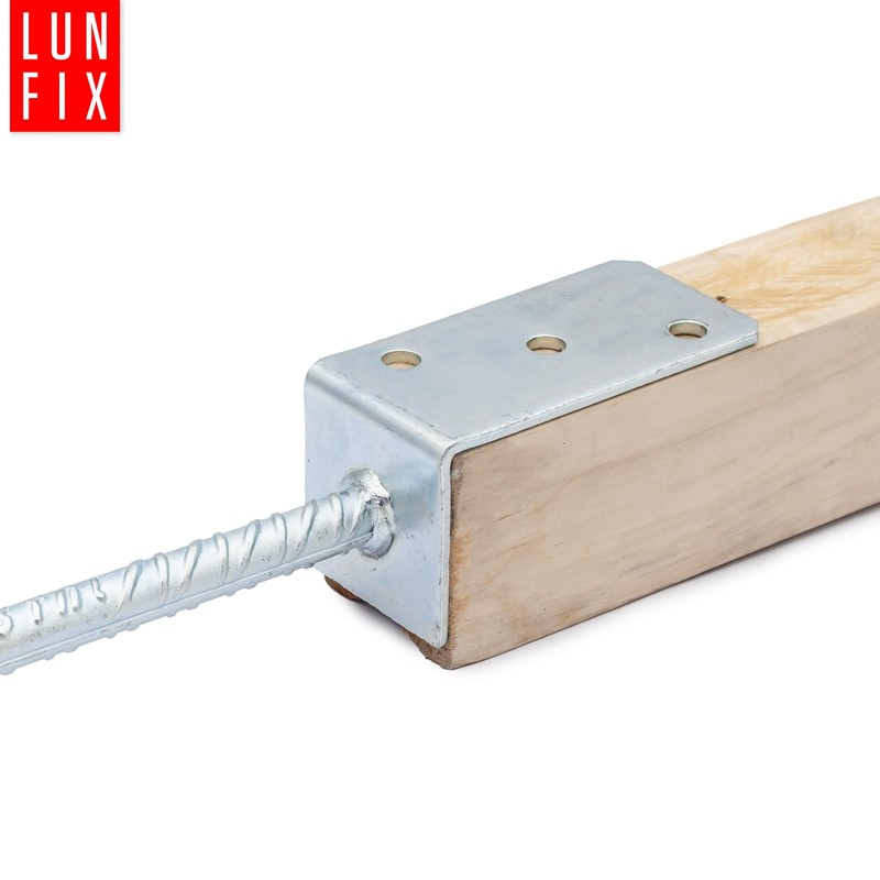 L Post Support 60 x 120 mm with Diameter 11