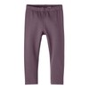 NAME IT Girls' Basic Leggings with Brush Effect, Arctic Dusk