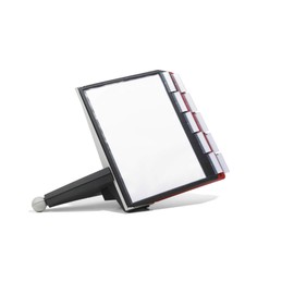 Durable Index Tabs, 1/5th Cut, Transparent for Reference System Organization, Pack of 10 (560919)