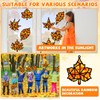 32 Sets Fall Maple Leaf Suncatchers Craft Kit DIY Window