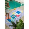 Quut Beach / Pool Towel for Kids with Game -