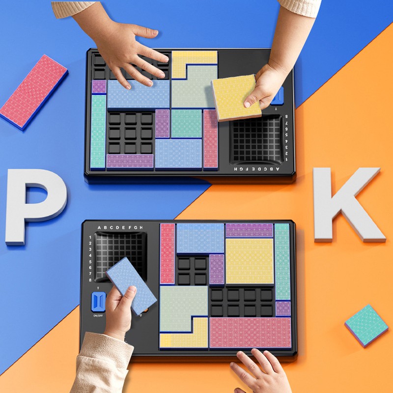 Electronic Puzzle Machine Handheld Educational Interactive Logical Thinking Brain Puzzle