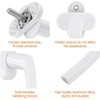 Hsthe Sea 2 x Aluminium Window Handles, Lockable Window Handle