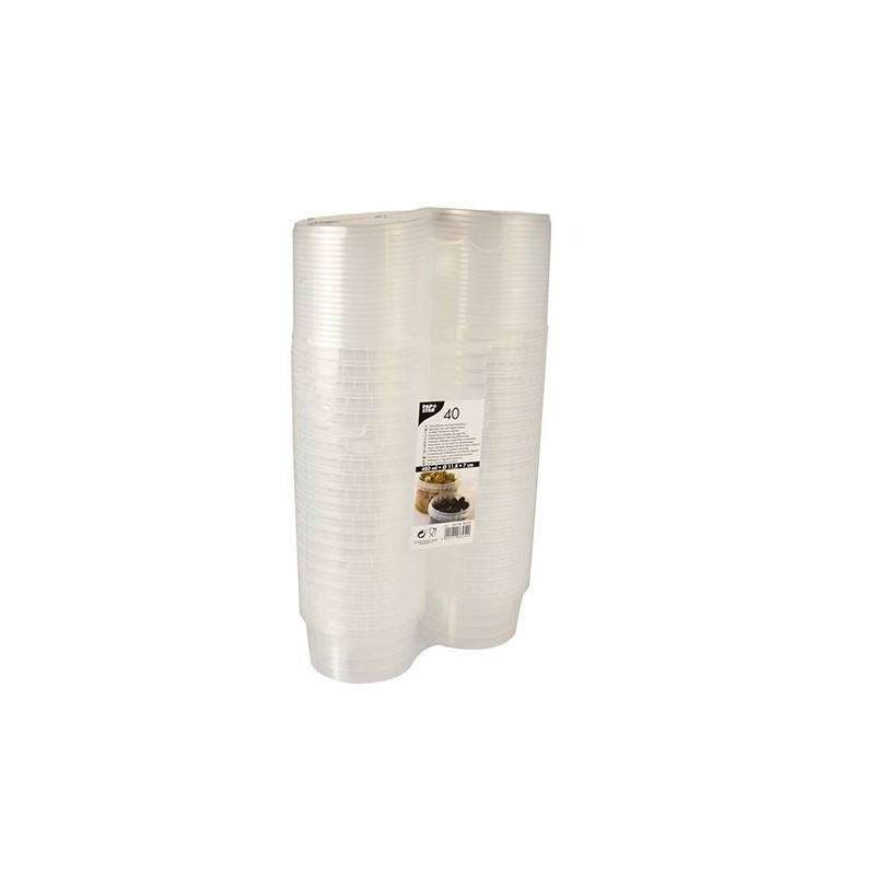PAPSTAR 40 Delicatessen Cups, Polypropylene, 480 ml, Diameter 11.8 cm,