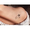 KING HORSE Star Star Tattoo Stickers, Star-1, Regular (hm765)