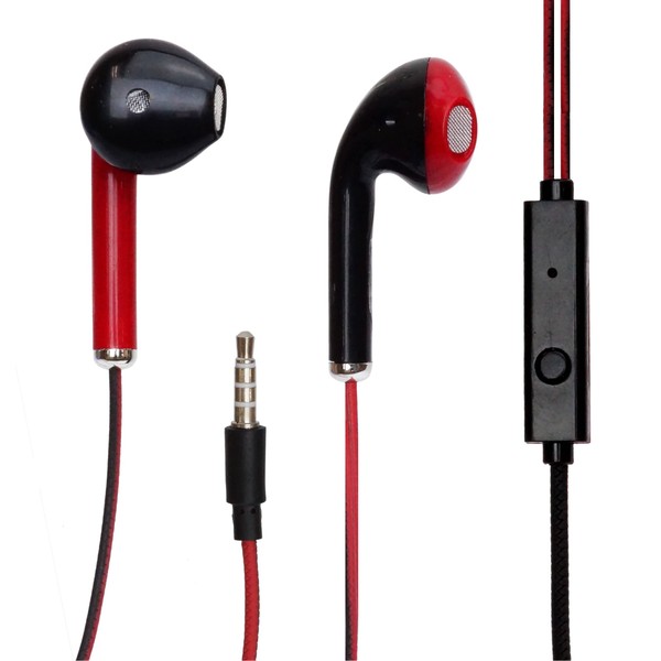 KOYOKOMA In-Ear Earphones, Wired Earphones, Built-in Microphone, Remote Control, Smartphone,