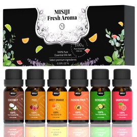 MISIJI Fruit Diffuser Oils Set 6 Scents