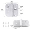 goldenwarm 24 Pack 4 inch Door Hinges, Heavy Duty Interior