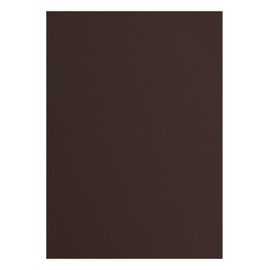 Florence Cardstock Textured - Coloured Card Making Supplies A4 - Brown - 10 Sheets - Coloured Paper for Scrapbooking, Card Making, Die Cutting and Paper Crafts - 216 GSM - Bear
