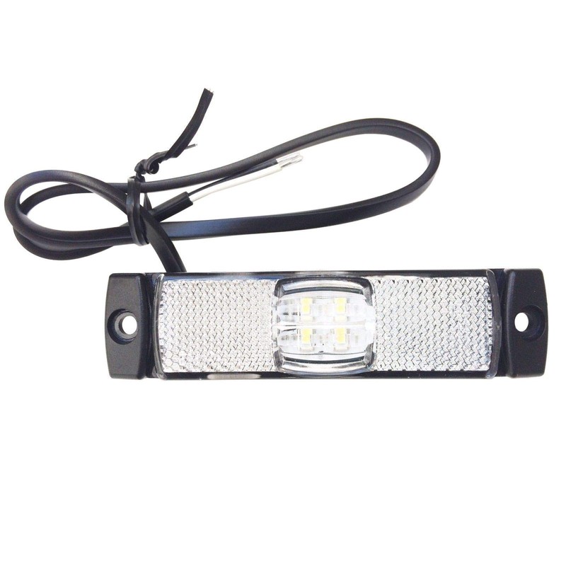 2x LED Outline Light White 130 x 14.5 x 32