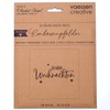 Vaessen Creative Embossing folder.