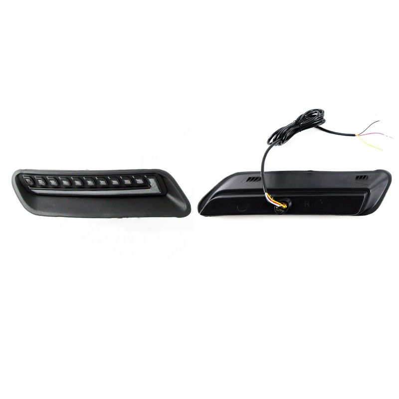 ECAHAYAKU LED Hood Vent Light Fit For Ram 1500 (2010-2018)