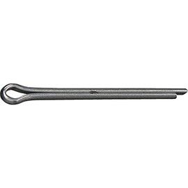 Trusco Nakayama Y845-2520 Split Pins, Steel, 0.1 x L 0.8 inches (2.5 x 20 mm), Pack of 20