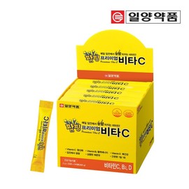 Popping Premium Vita C 100 Packets Children's Vitamin C Lemon Delicious Vitamin D, 2g, 100 Pieces / 팝핑 프리미엄 비타C 100포 어린이 비타민C 레몬 맛있는 비타민D, 2g, 100개