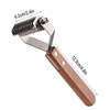14-Blade Coat King Rake Pet Undercoat Rake,Professional Pet Dematting Comb