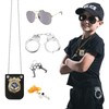 LOHAME Police Costume Children's Police Costume Police Accessories Police Officer