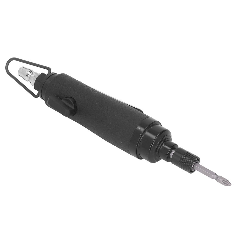 Pneumatic Screwdriver Noise Free Straight Handle Reversible Alloy Steel Industrial