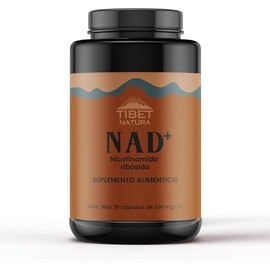NAD Nicotinamida Ribósido - 30 Cápsulas de 500 mg cu - Suplemento Alimenticio - Apoya el Rendimiento Celular y Energía - Sin Gluten - Suministro para