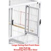 1/2/3-Combo Stacker Center Divided Breeder Breeding Bird Flight Double Rolling