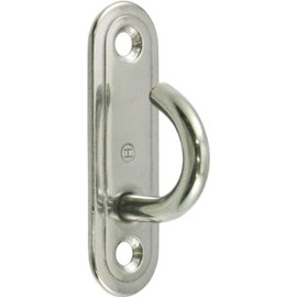 Himejiya OPD-6 Stainless Steel Open Pad Eye #6 (Nominal 0.2 inches (6 mm)