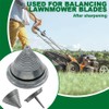 Lawn Mower Blade Balancer - Precision Metal Tool to Balance