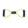 Figure-8 Yellow Tubing Band for Home Workout & Rowing Yellow 2ea