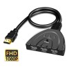 Apich Switch Selector 3 Puertos 1 Salida Hdmi 1080p 50cm