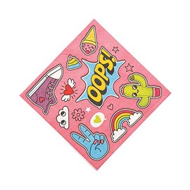 Fun Express - Girl Squad Party Luncheon Napkins (16pc) for Birthday - Party Supplies - Print Tableware - Print Napkins - Birthday - 16 Pieces