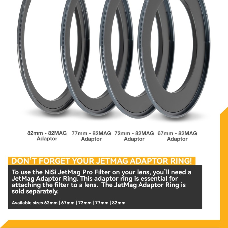 NiSi 82 mm Magnetic Black Mist 1/8 Filter Magnetic Promist