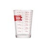 Tablecraft H1433T Measuring Cup Measure-N-Pour, 4 oz, Clear