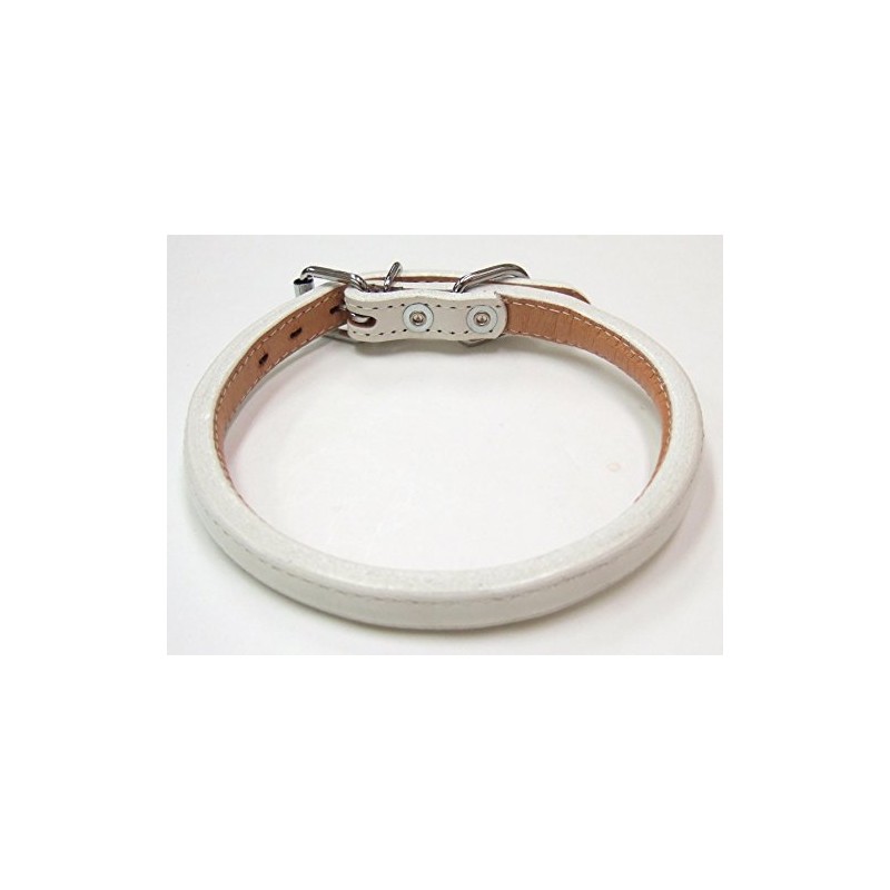 ONS Roll Collar #1 White (Small Dogs)