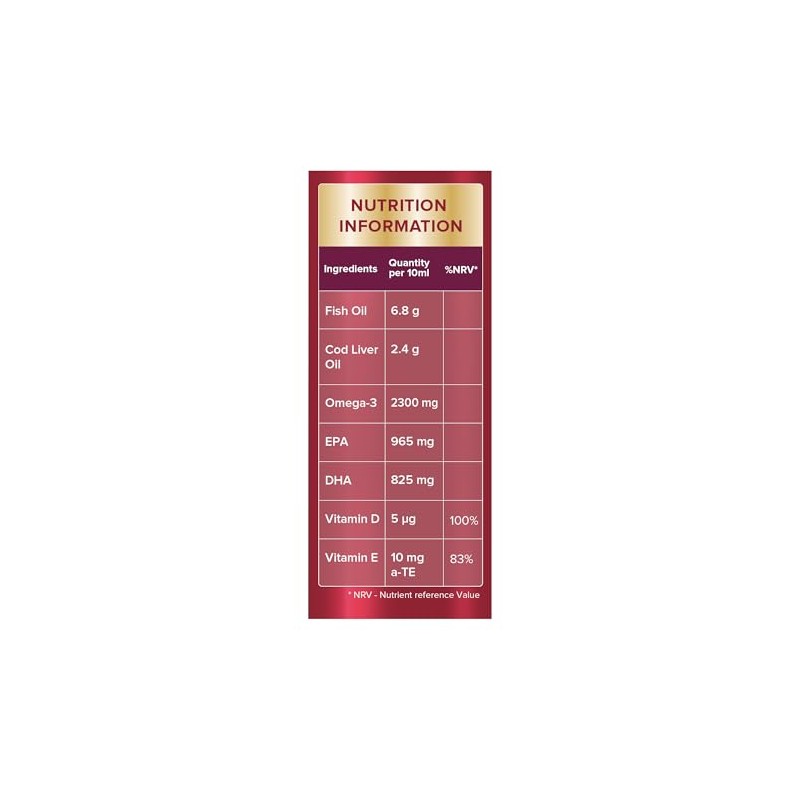 Seven Seas Omega-3 Fish Oil Plus Cod Liver Oil MAX