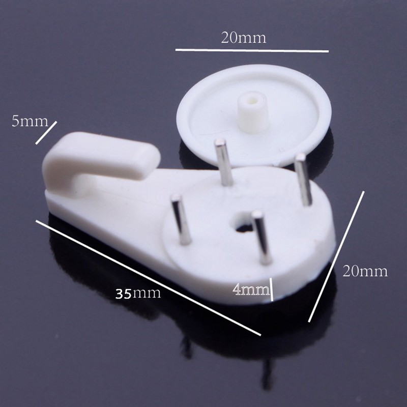 Shuimus Wall Hanging Hooks Concrete Hooks Plastic High Load Capacity